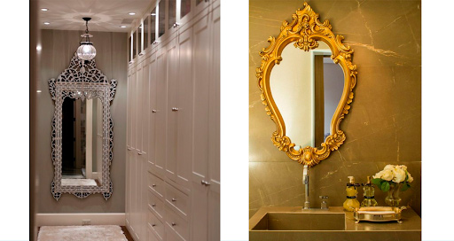 Espelhos decorativos: como usar na casa de madeira