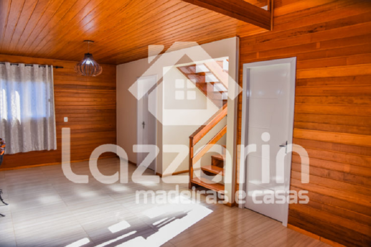 Casa de madeira tem proteção contra umidade - Lazzarin Casas de Madeira